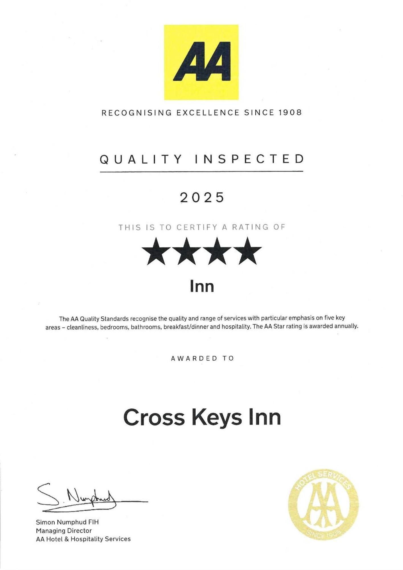 Cross Keys Inn Lydford-on-Fosse المظهر الخارجي الصورة